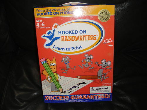 New Nib Hooked On Handwriting Learn To Print Ages 4-6