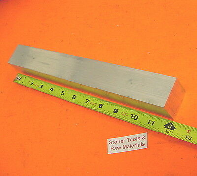 1-1/2" X 1-1/2" Aluminum Square 6061 T6511 Solid Flat Bar 12" Long Mill Stock